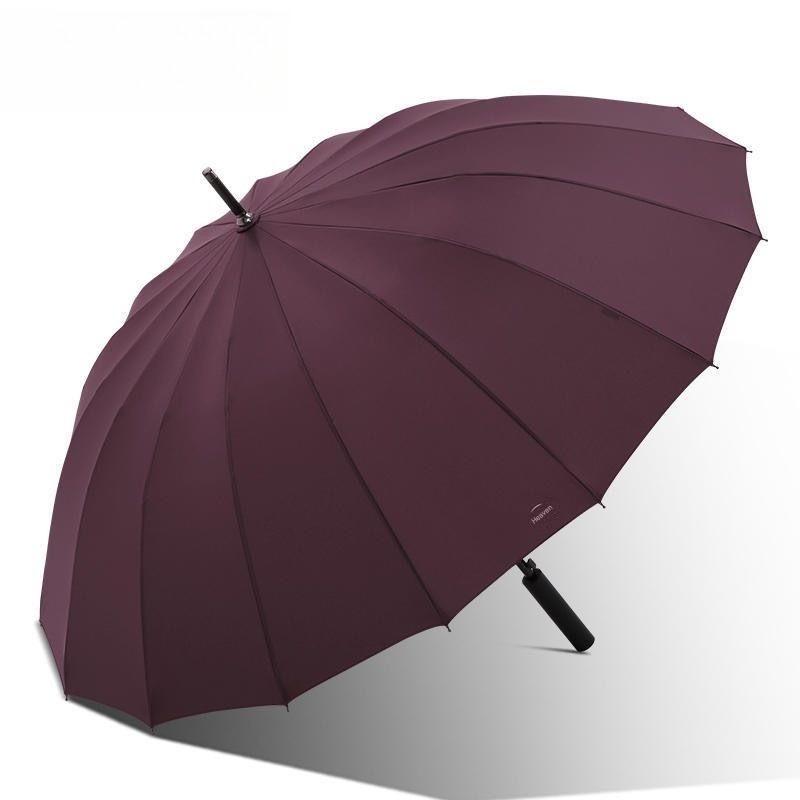 Golf Umbrella - 16 Telli Çelik Takviyeli Uzun Düz