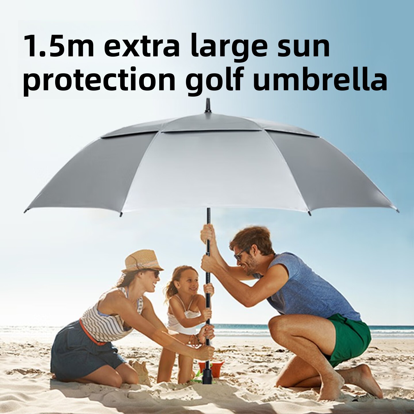 Büyük Boy Golf Şemsiyesi Uzun  - Golf Umbrella Large incelemesi ve fiyatı