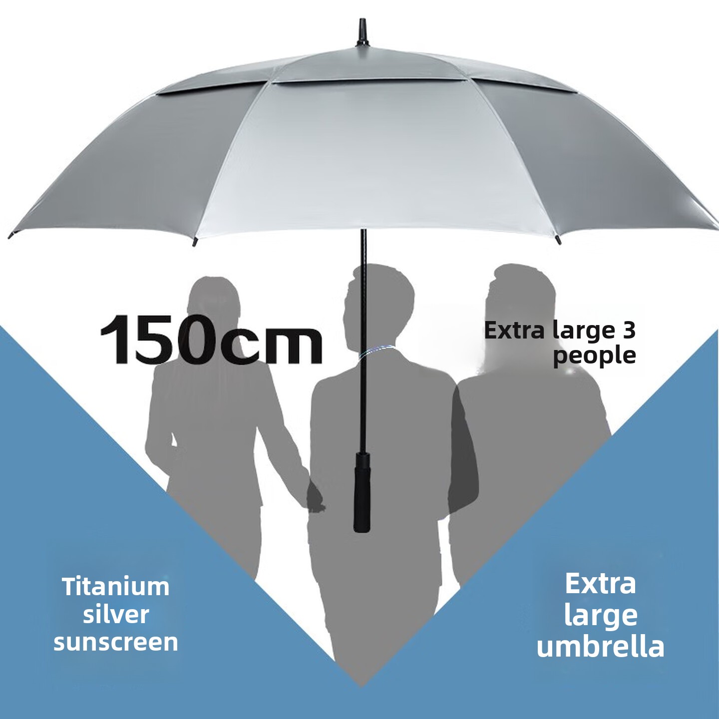 Büyük Boy Golf Şemsiyesi Uzun  - Golf Umbrella Large incelemesi ve fiyatı