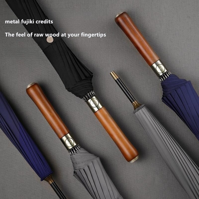Otomatik Ahşap Saplı Şemsiye 1 - Golf Umbrella incelemesi ve fiyatı