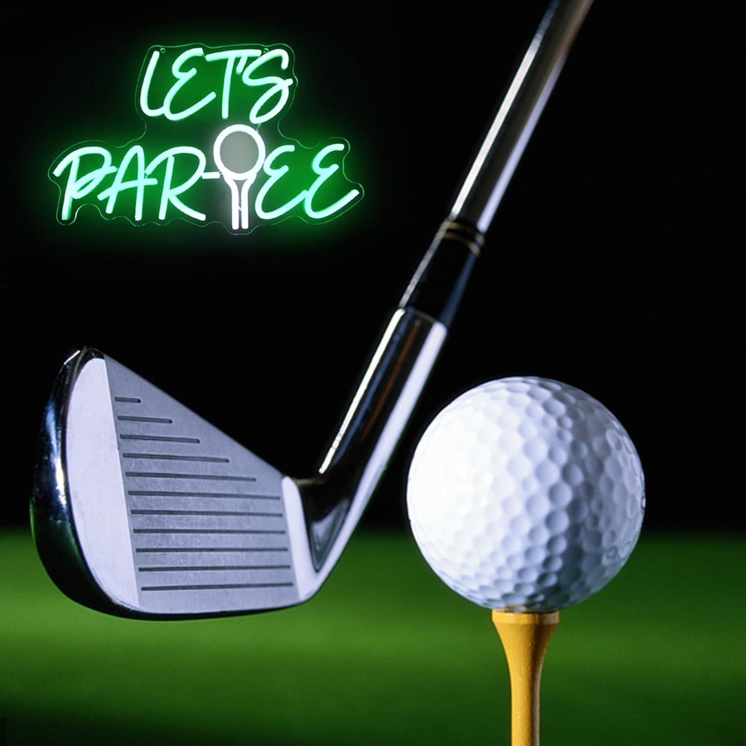 Let's Par Tee Neon Tabelası Go - Golf Tees incelemesi ve fiyatı