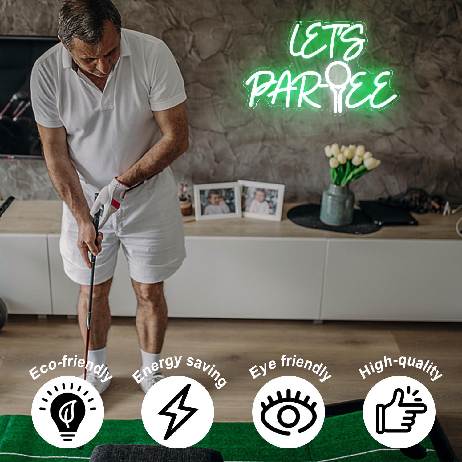 Let's Par Tee Neon Tabelası Go - Golf Tees incelemesi ve fiyatı